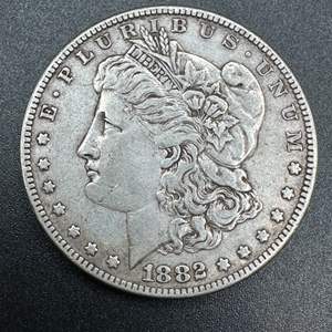 Lot #137 - 1882 Morgan Silver Dollar