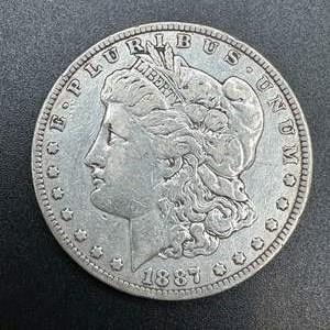 Lot #138 - 1887 Morgan Silver Dollar