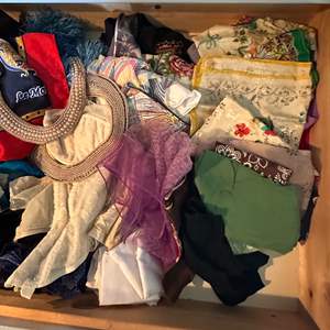 Lot #158 - Vintage scarfs and more