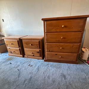 Lot #169 - Dresser with matching end tables