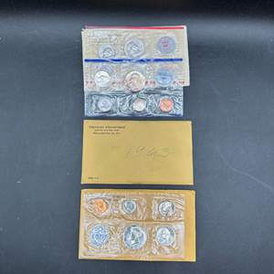 Lot #187 -US Mint 1962, 63, 64’ Silver Proof/UC Sets