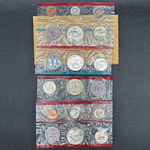 Lot #191 - US Mint 1963 Uncirculated Silver sets, 4 Ben’s total 