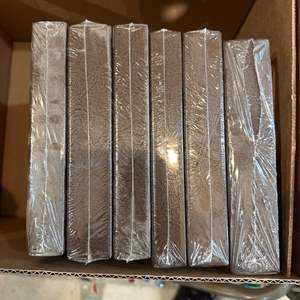 Lot #232 - (6) Dansco New Slipcases, sizes shown 