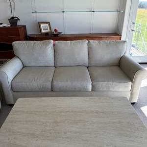 Lot #18 - Pottery Barn sofa in excellent condition 86” long