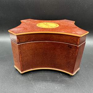 Lot #34 - wooden box