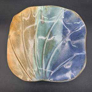 Lot #50 - Handmade Ceramic Art Plate