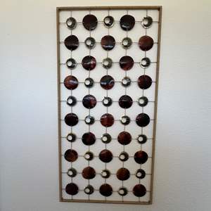 Lot #69 - 3-D modern wall art