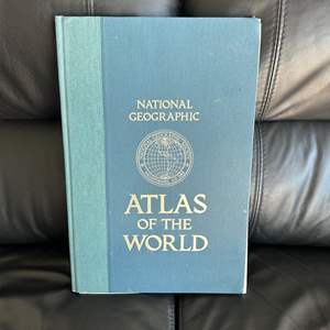 Lot #107 - Oversized word atlas 1980’s