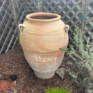 Lot #142 - Antique Mediterranean Terracotta Greek Olive Jar