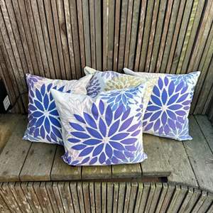 Lot #175 - Four All weather outdoor pillows