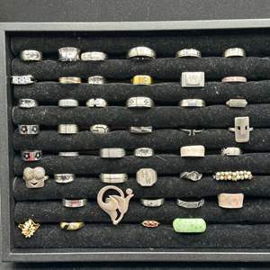 Lot #232 - Nice lot of various costume rings 