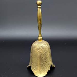 Lot #7 - Vintage Brass Tulip Bell