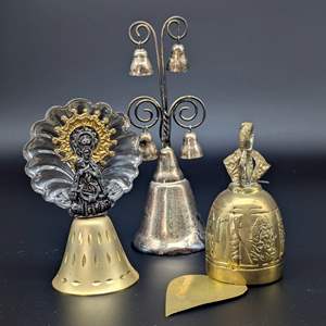 Lot #8 - Metal  and Brass Bells