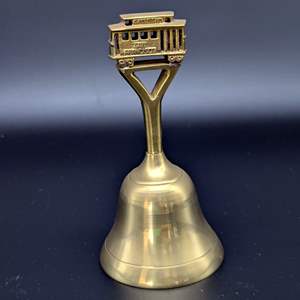 Lot #15 - Vintage Brass San Francisco Trolley Bell 