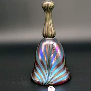 Lot #35 - Fenton Dave Fetty Favrene Art Glass Bell