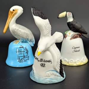 Lot #43 - Porcelain Seabirds Bells