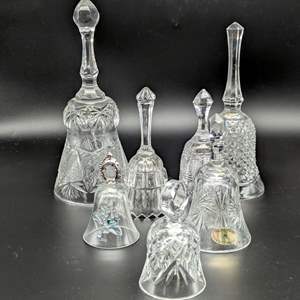 Lot #113 - Glass and Crystal Bells