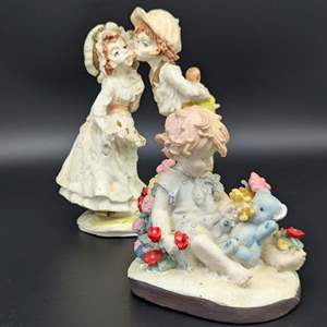 Lot #135 - Resin Statues