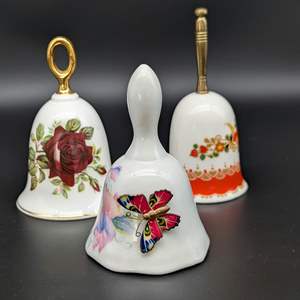 Lot #136 - English and Taiwanese Bone China Bells