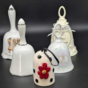 Lot #138 - Porcelain and Ceramic Bells