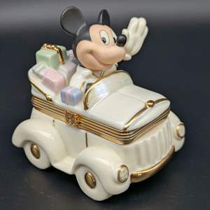 Lot #148 - Lenox Mickey Special Delivery Treasure Box