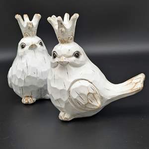 Lot #161 - Bird Statues 