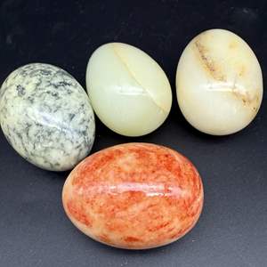 Lot #209 - Polished Stone Eggs 