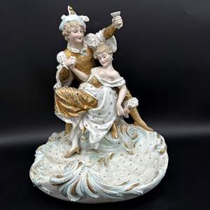 Lot #215 - Porcelain Figures 