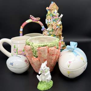 Lot #223 - Ceramic Easter Collection 