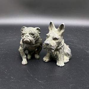 Lot #230 - Cast Iron Dogs 