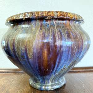 Lot #276 - Large Drip Style Ceramic Vase 