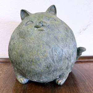 Lot #283 - Resin Cat Garden Art