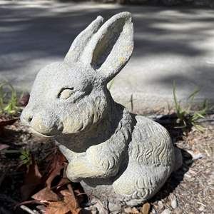 Lot #290 - Cement Rabbit Statue