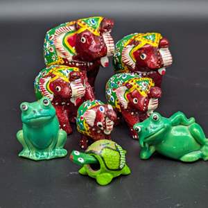 Lot #254 - Painted Animal Miniatures 