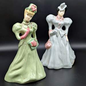 Lot #258 - (2) Modglin of Los Angeles Figurines 