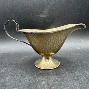 Lot #108 - Sterling silver gravy boat (71g)