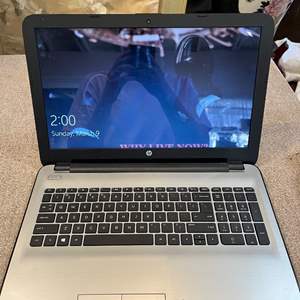 Lot #207 - HP laptop