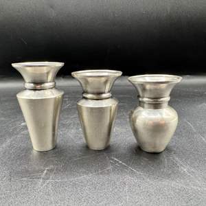 Lot #98  - Restoration Hardware Jerome Demi Vases (3)