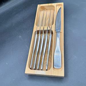 Lot #101  - Lebrun France Steak Knife set 