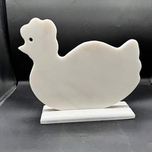 Lot #119  - Farmhouse Chicken cutting board 