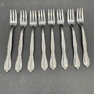 Lot #153  - Stainless USA shrimp forks 