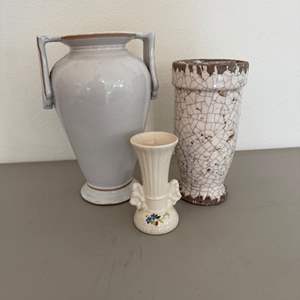 Lot #162  - Assorted vases 