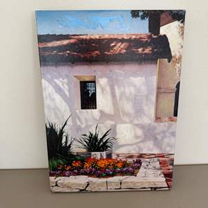 Lot #169  - Slo Mission Tim Huhn canvas artwork 