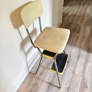 Lot #192  - Vintage Cosco stool/children’s chair 