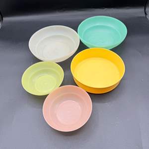 Lot #221  - Vintage Tupperware bowls