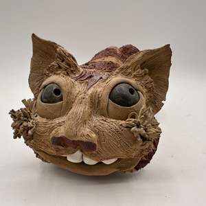 Lot #10 - Ceramic cat 1974