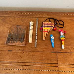 Lot #21 - Whistles & musical instruments from around the world 