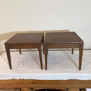 Lot #30 - Matching Mersman mid-century side tables