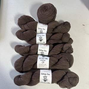 Lot #86 - 6 100% Wool 3-ply skeins by Shelridge Farm, Canada