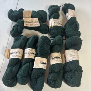 Lot #98 - 9 skeins, BioSpun 100% Wool by Creative Yarns Intl.